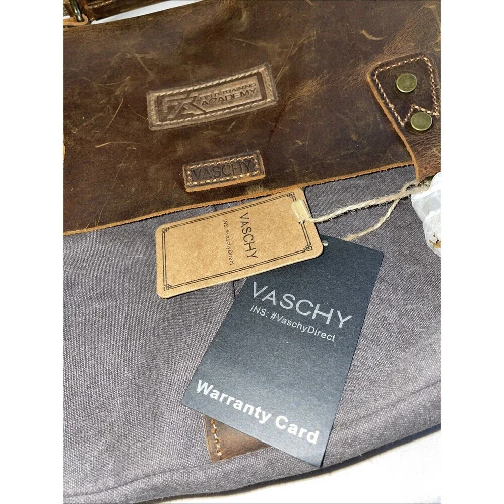 Vaschy Messenger Bag 11x16x4 Shoulder Strp Adjustable Field Training Academy NWT